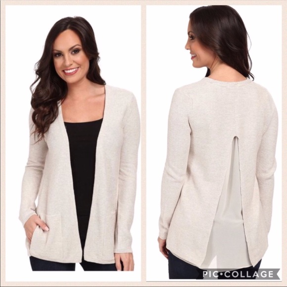 Lucky Brand Sweaters - NWT Lucky brand sheer back open cardigan